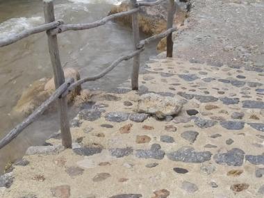 Mesures de seguretat a Cala Deià