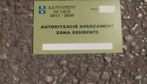 Zona d'Aparcament per a Residents