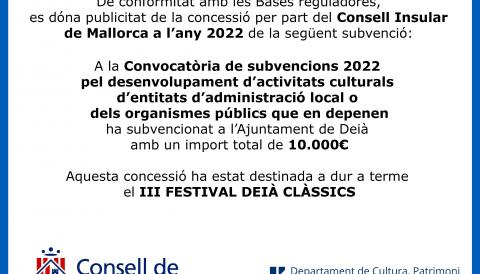 III Festival Deià Classics